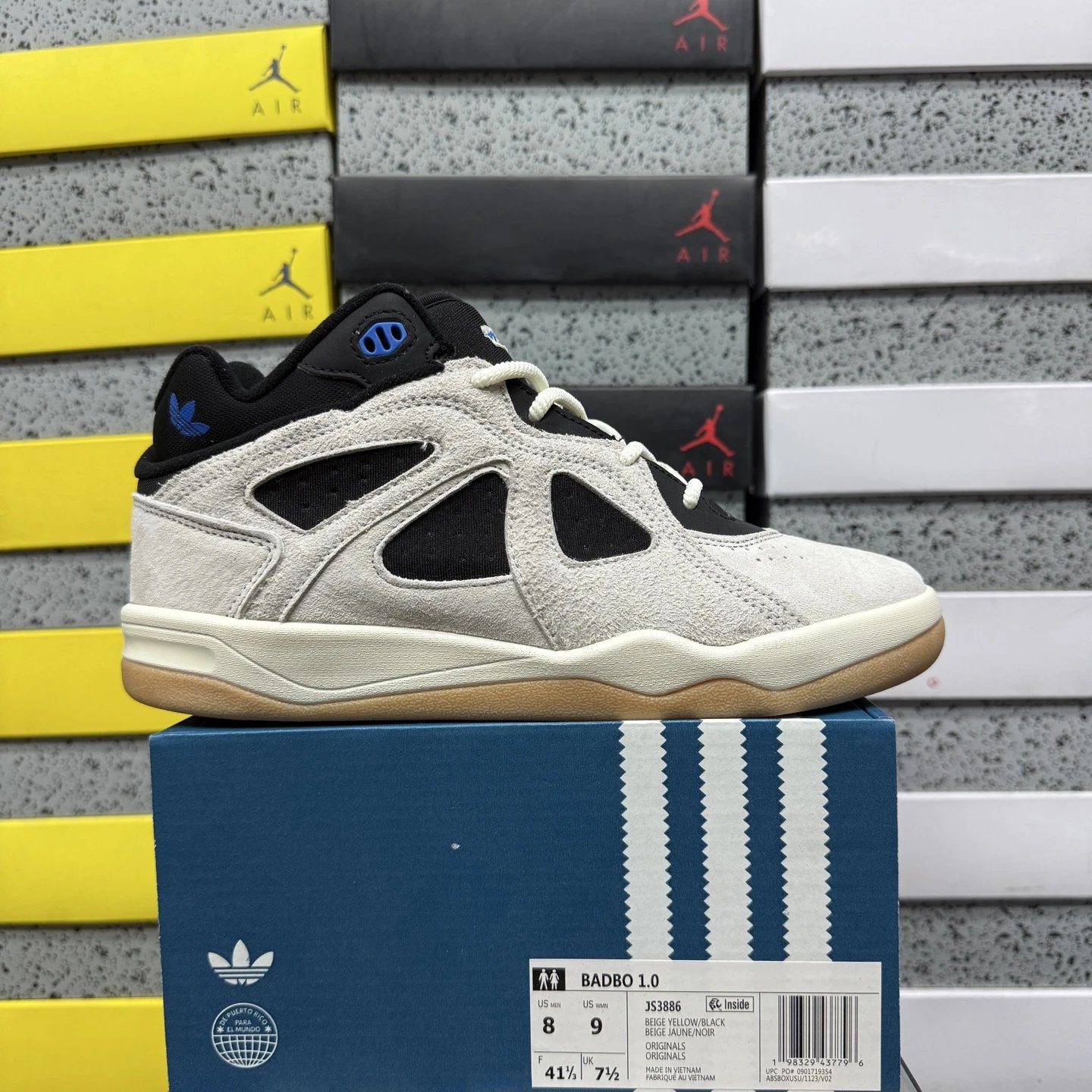 adidas BADBO 1.0 Low Bad Bunny Beige Yellow Black JS3886