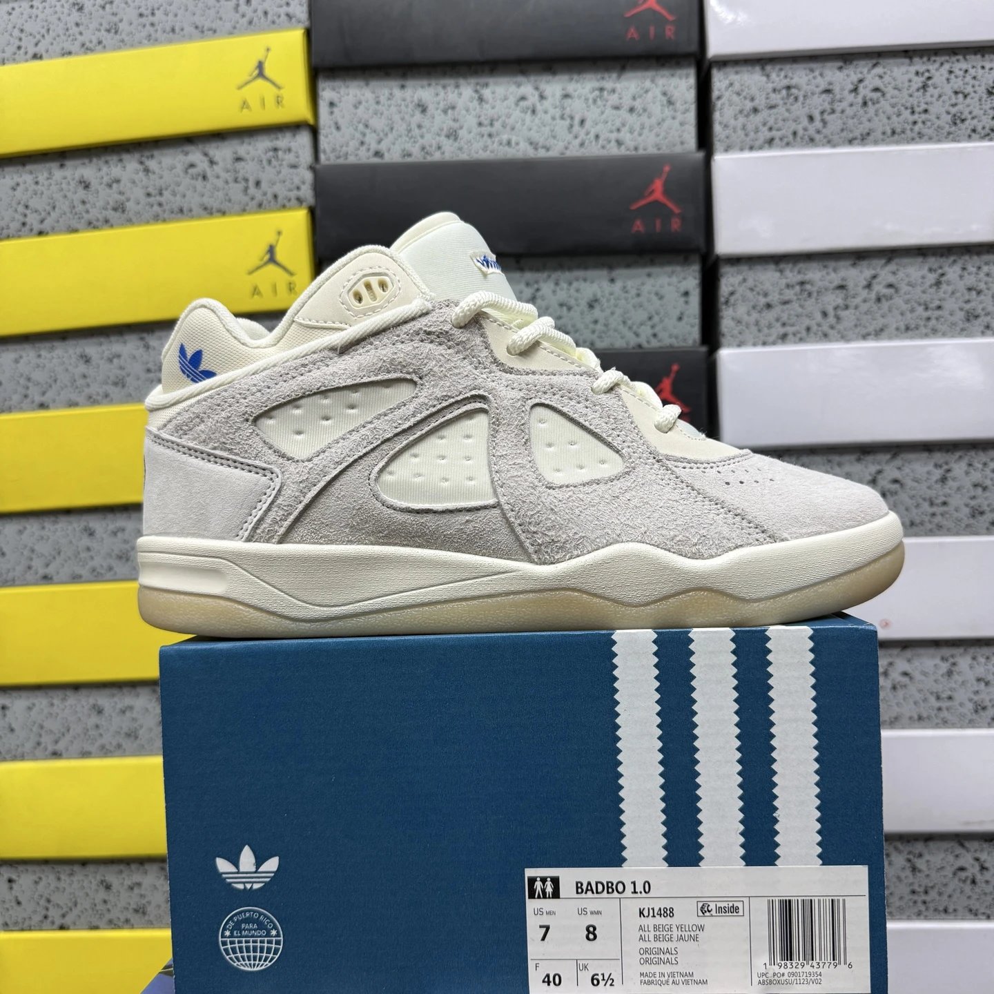 adidas BADBO 1.0 Low Bad Bunny All Beige Yellow KJ1488