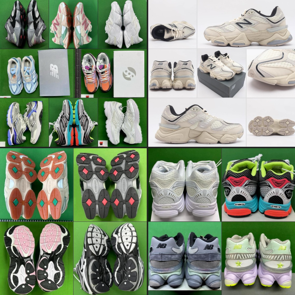 NB & Sc Little Elephant Hoof men’s and women’s all-match sports shoes mesh running shoes