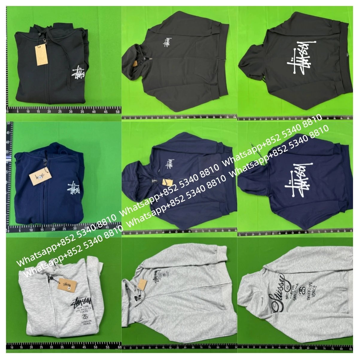 FC09 standard zipper cardigan sweatshirt long sleeved casual printed classic jacket - Whatsapp+852 5340 8810