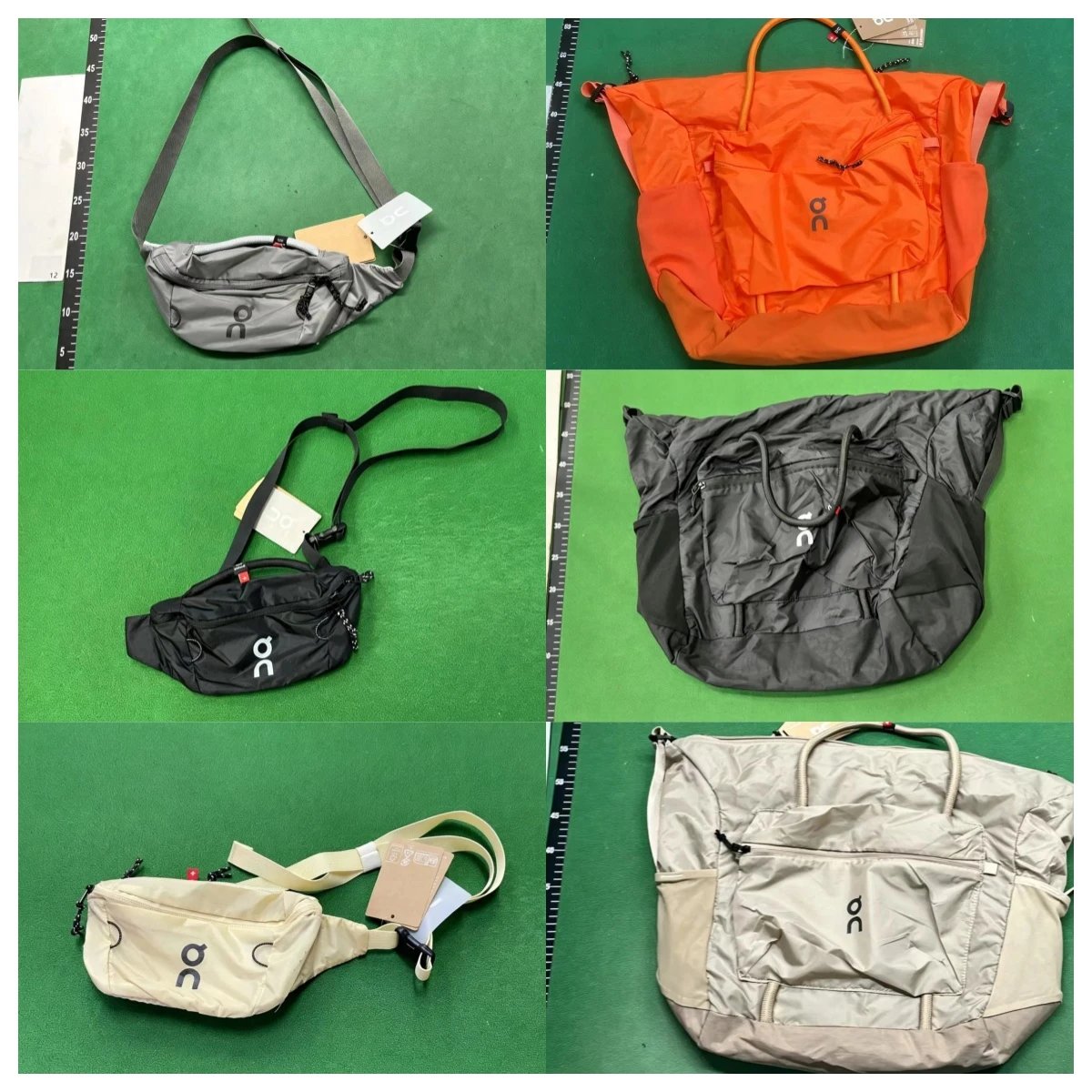 Seasonal 2026 new men’s and women’s shoulder bag crossbody bag 2L lightweight fabric waterproof casual travel solid color square bag