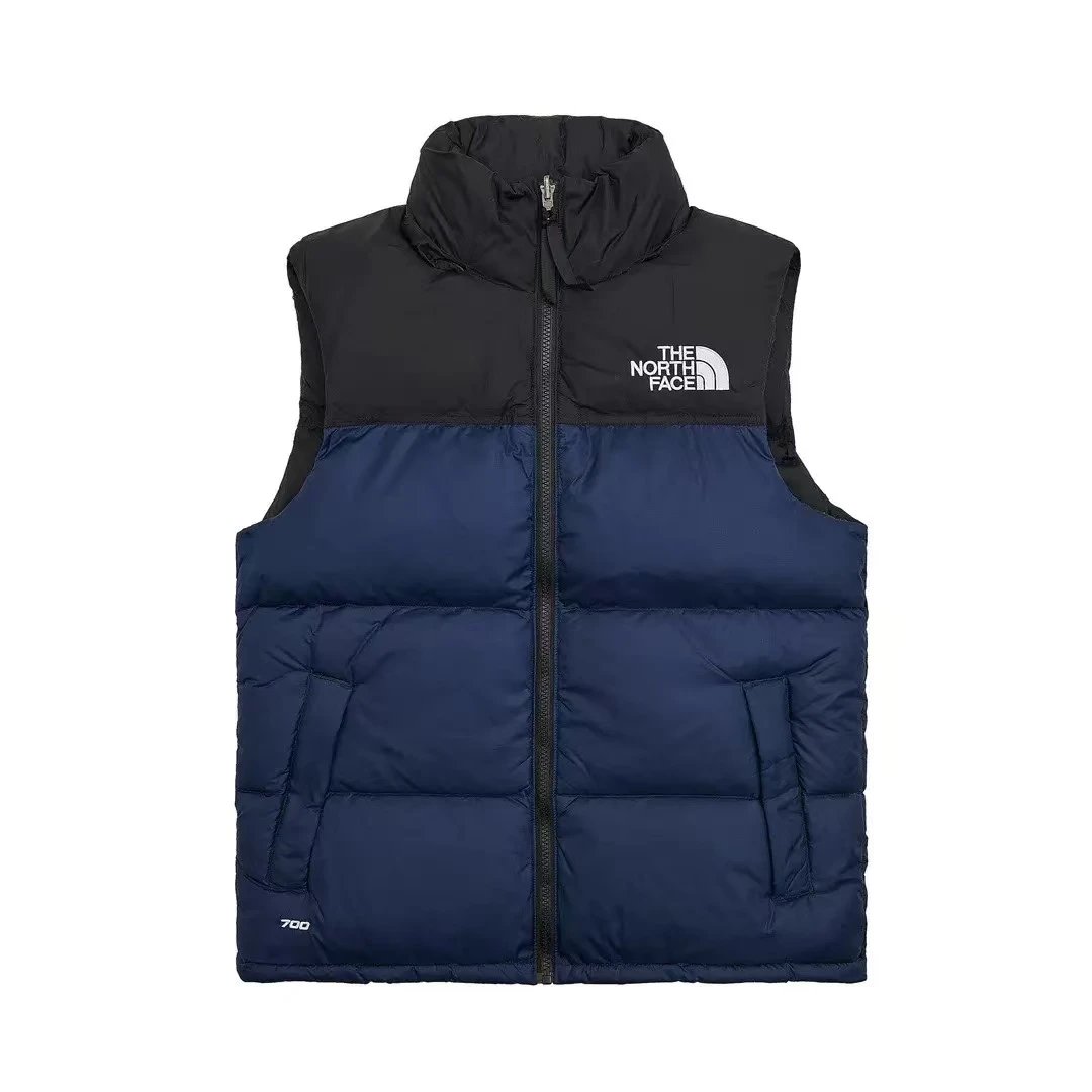 Moncler Vests Quilted Puffer Vest — The North-Dark blue