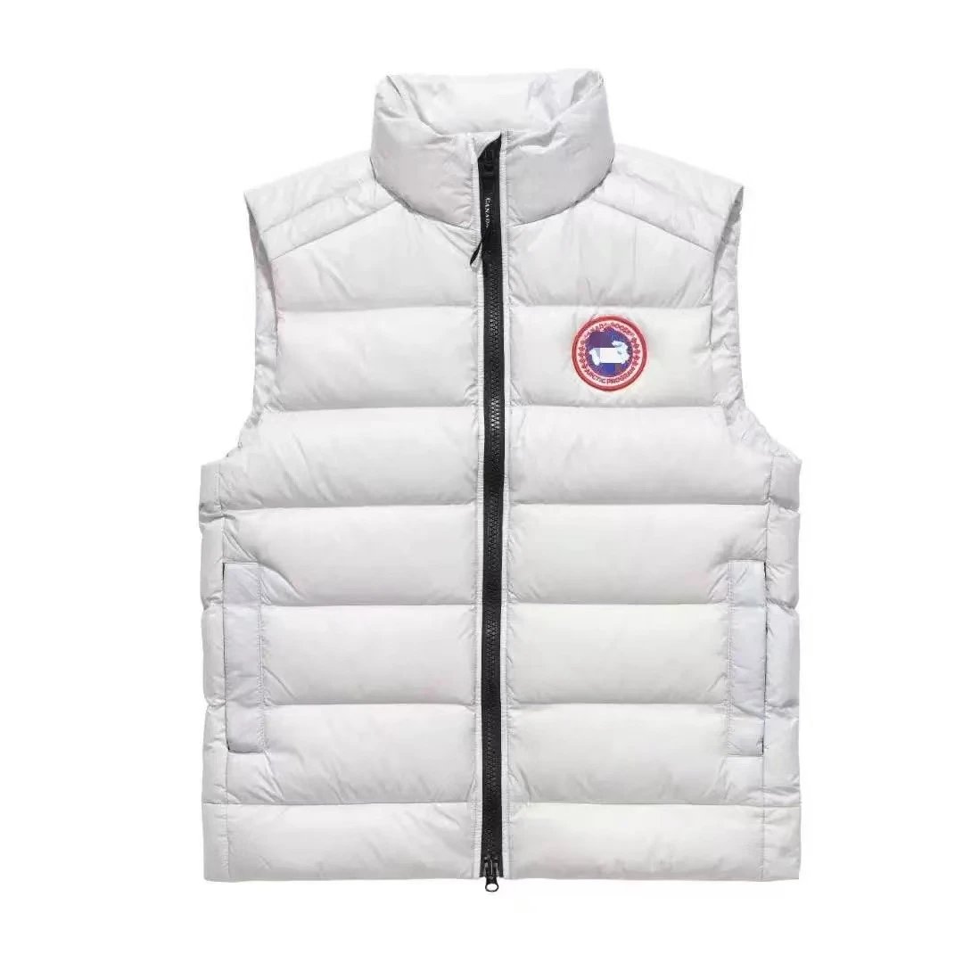 Moncler Vests Quilted Puffer Vest — Canada Goose-white