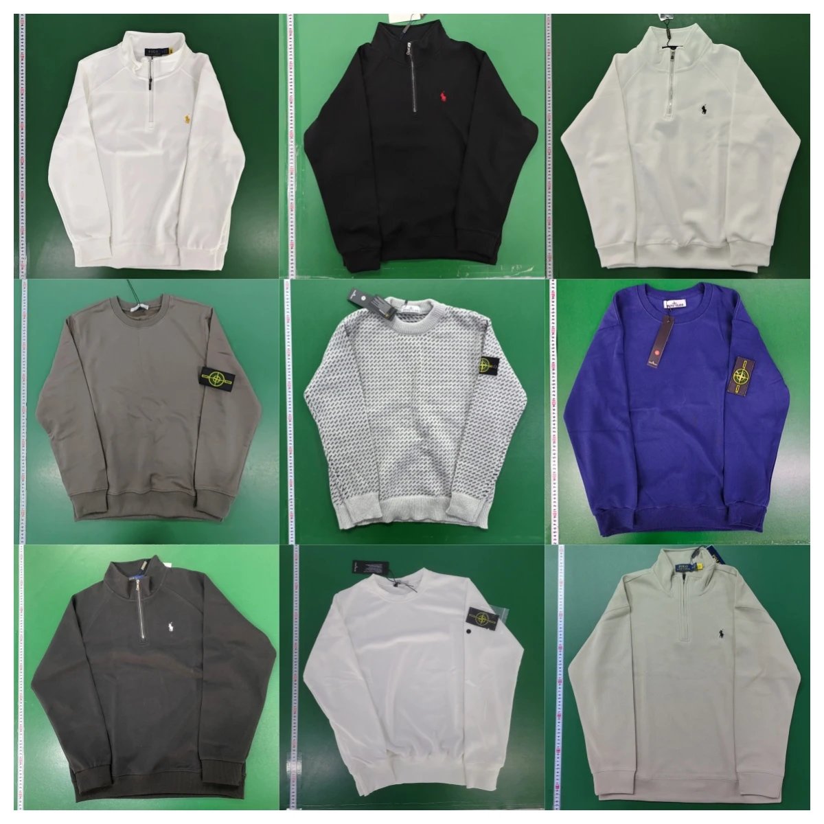 Badge casual crew neck sweatshirt sweater jacket