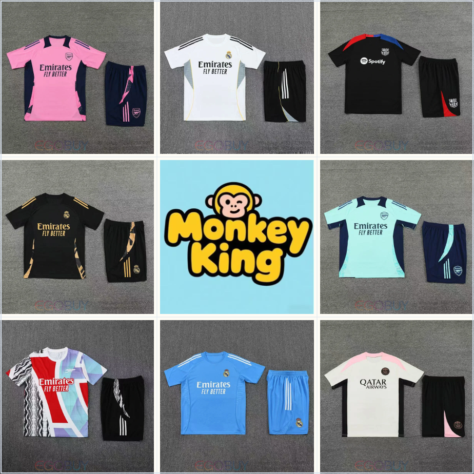 H11 - High Quality Brazil Short Sleeve Soccer Training Kit (Custom Numbers: Please specify in order notes. Customized items are non-returnable and non-exchangeable) - WhatsApp: +852 6 724 0092