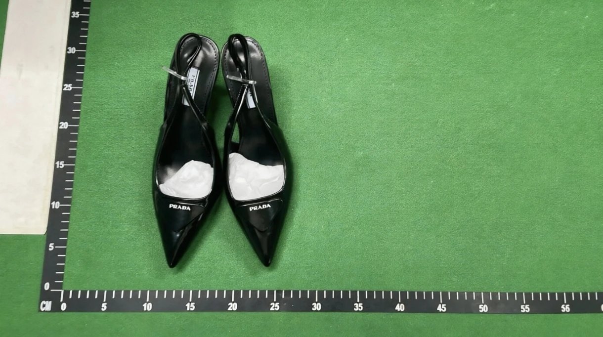 Prada High Heels Pointed-Toe Slingback Pumps image 8