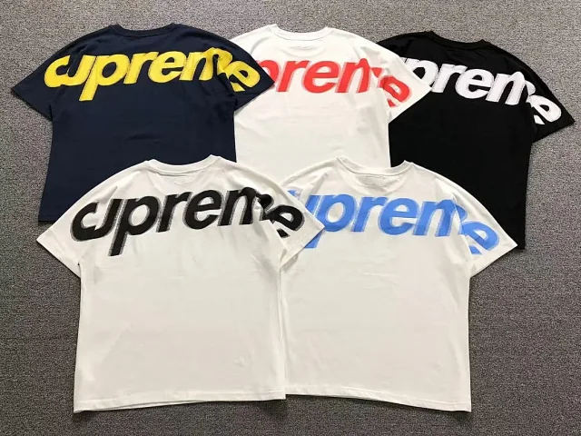 Supreme T-Shirts Short-Sleeve Logo T-Shirt product detail image 1