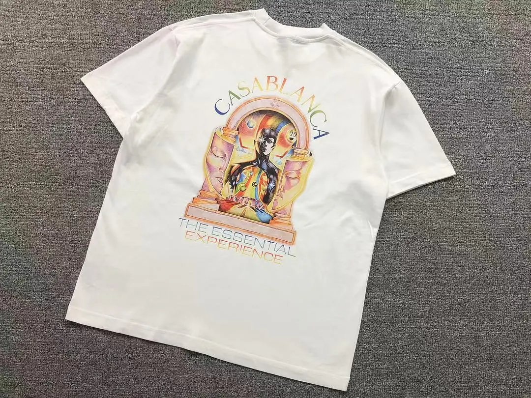 Casablanca Graphic T-Shirt and Drawstring Shorts Set image 2