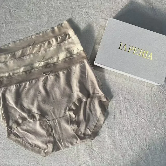 La Perla Underwear Floral Embroidered Lace-Trim Briefs product detail image 1