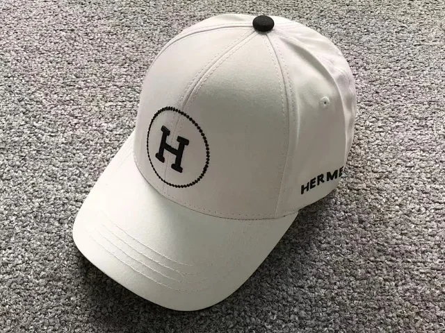 Hermès Hats Embroidered H Circle Baseball Cap product detail image 2