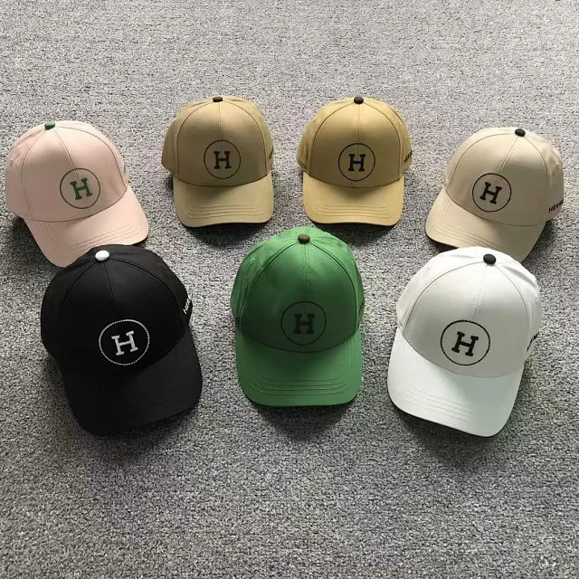 Hermès Hats Embroidered H Circle Baseball Cap product detail image 1