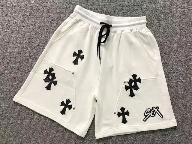 Unbranded Shorts Drawstring with cross appliqué patches product detail image 2