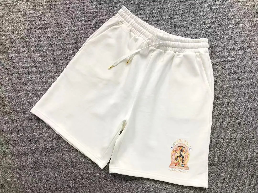 Casablanca Graphic T-Shirt and Drawstring Shorts Set image 4
