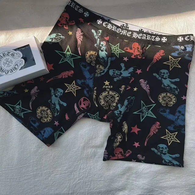 Chrome Hearts Underwear Graphic Print Boxer Briefs product detail image 1
