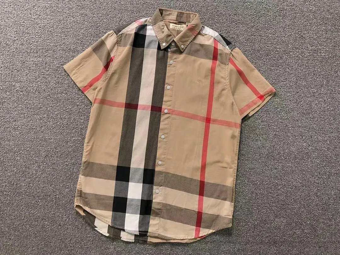 Burberry Shirts Short-sleeve check button-down shirt image 2