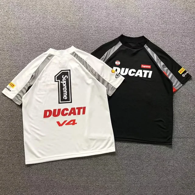 Ducati T-Shirts V4 Racing Graphic product detail image 1