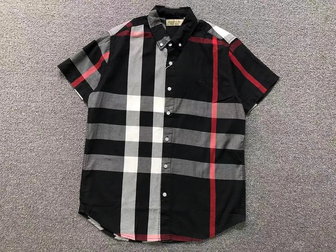 Burberry Shirts Short-sleeve check button-down shirt image 5