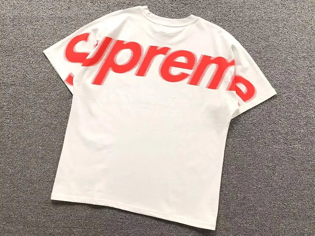 Supreme T-Shirts Short-Sleeve Logo T-Shirt image 4