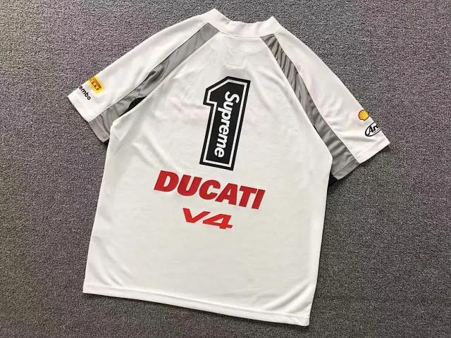 Ducati T-Shirts V4 Racing Graphic product detail image 2