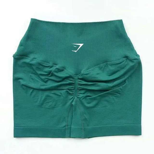 Gymshark Shorts High-Waisted Ribbed Scrunch Seamless product detail image 12