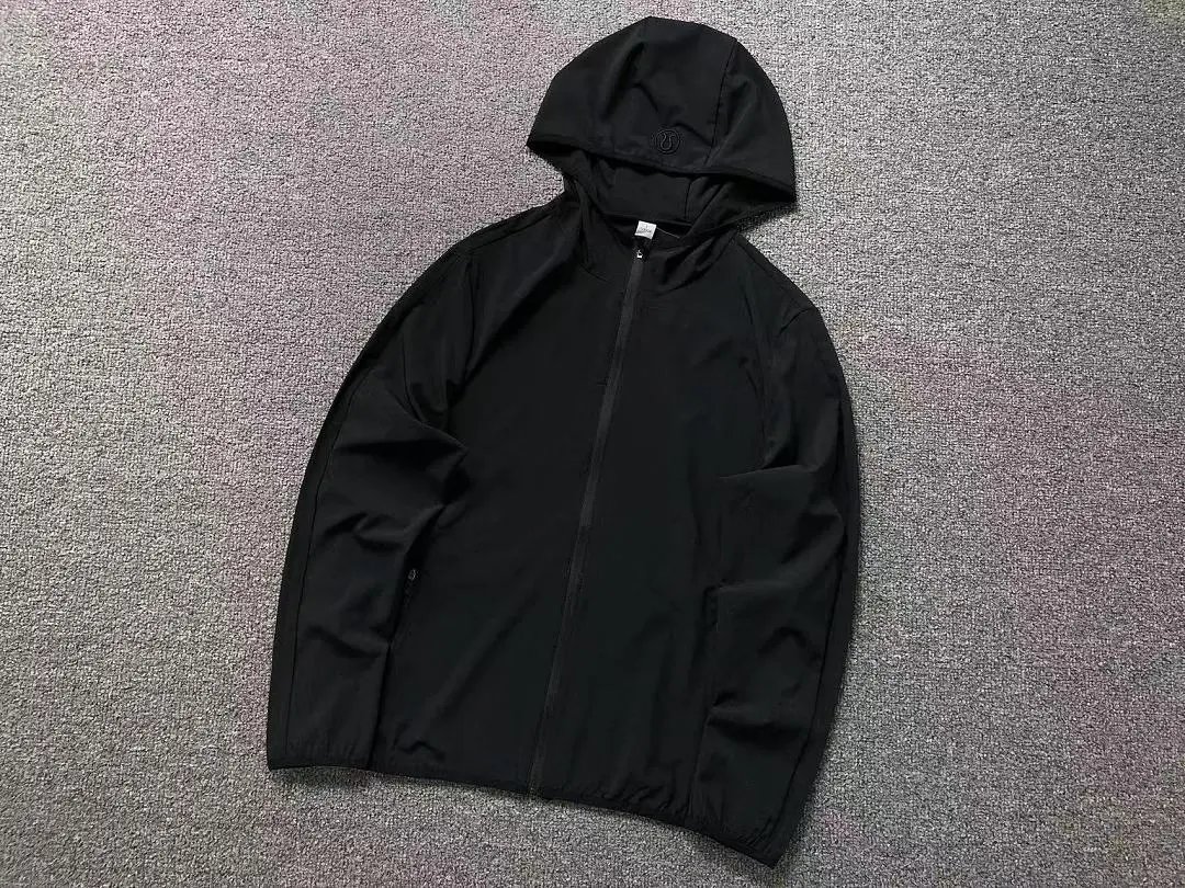 Lululemon Jackets Lightweight hooded zip-up jacket image 5