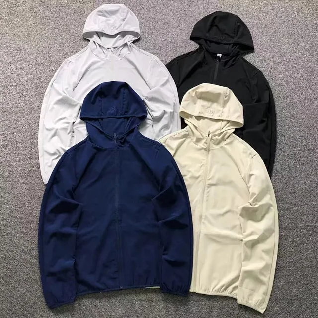 Lululemon Jackets Lightweight hooded zip-up jacket product detail image 1