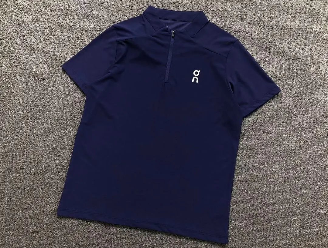 On Shirts Short-Sleeve Quarter-Zip Polo Shirt image 5