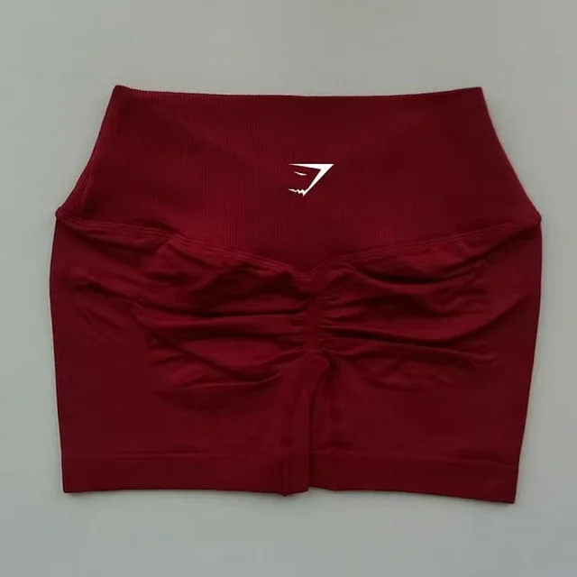 Gymshark Shorts High-Waisted Ribbed Scrunch Seamless product detail image 10