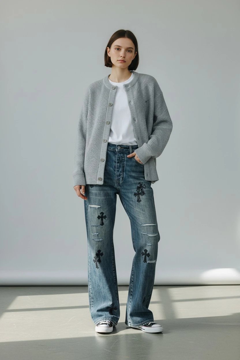 26.6.6 OOTD时尚针织衫和长裤 — W2CFinds curated find