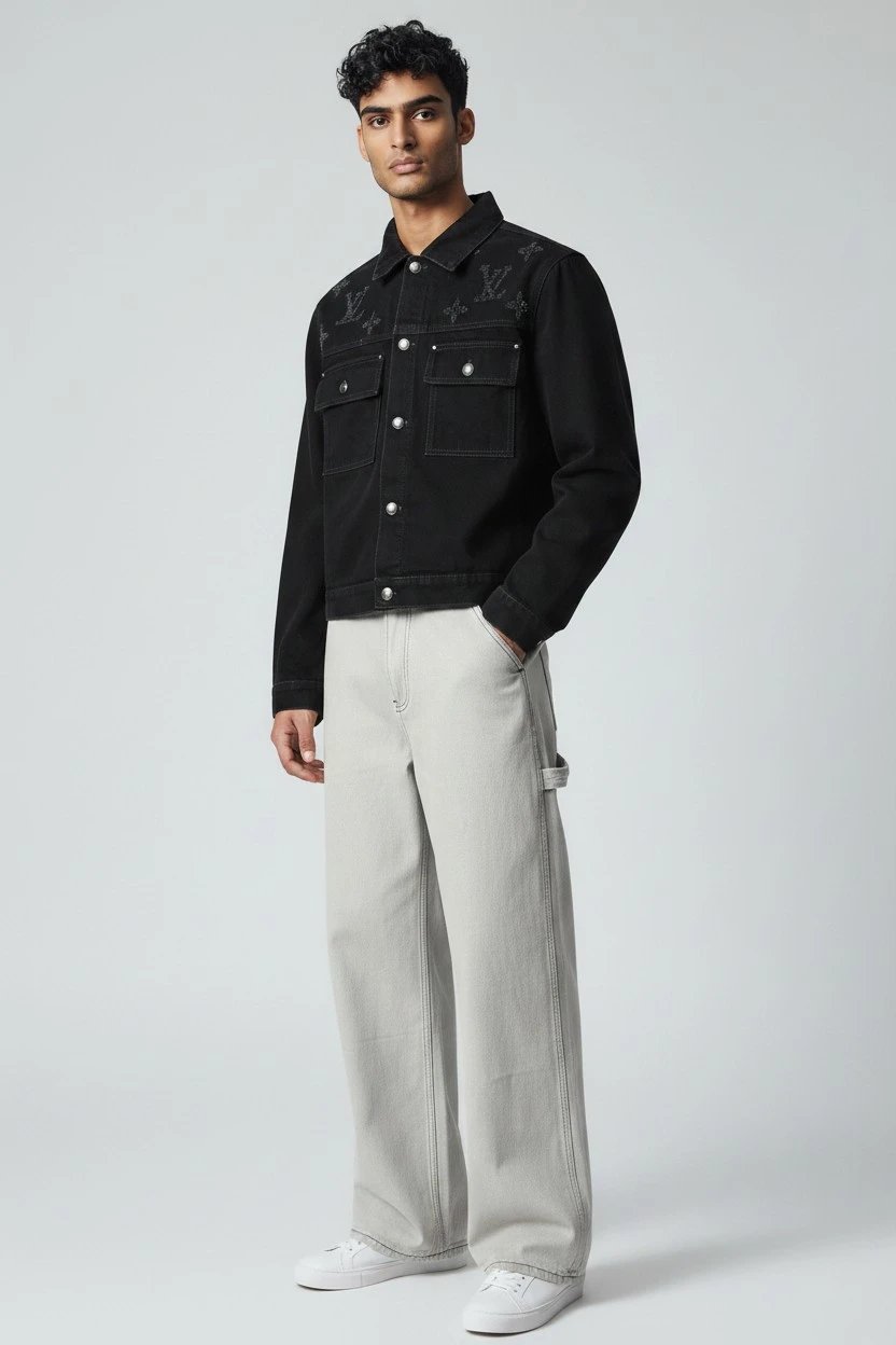 26.6.9 OOTD时尚牛仔外套和长裤 — W2CFinds curated find