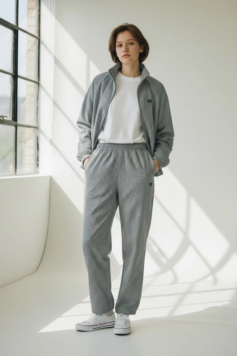 OOTD时尚夹克和运动裤 — W2CFinds curated find