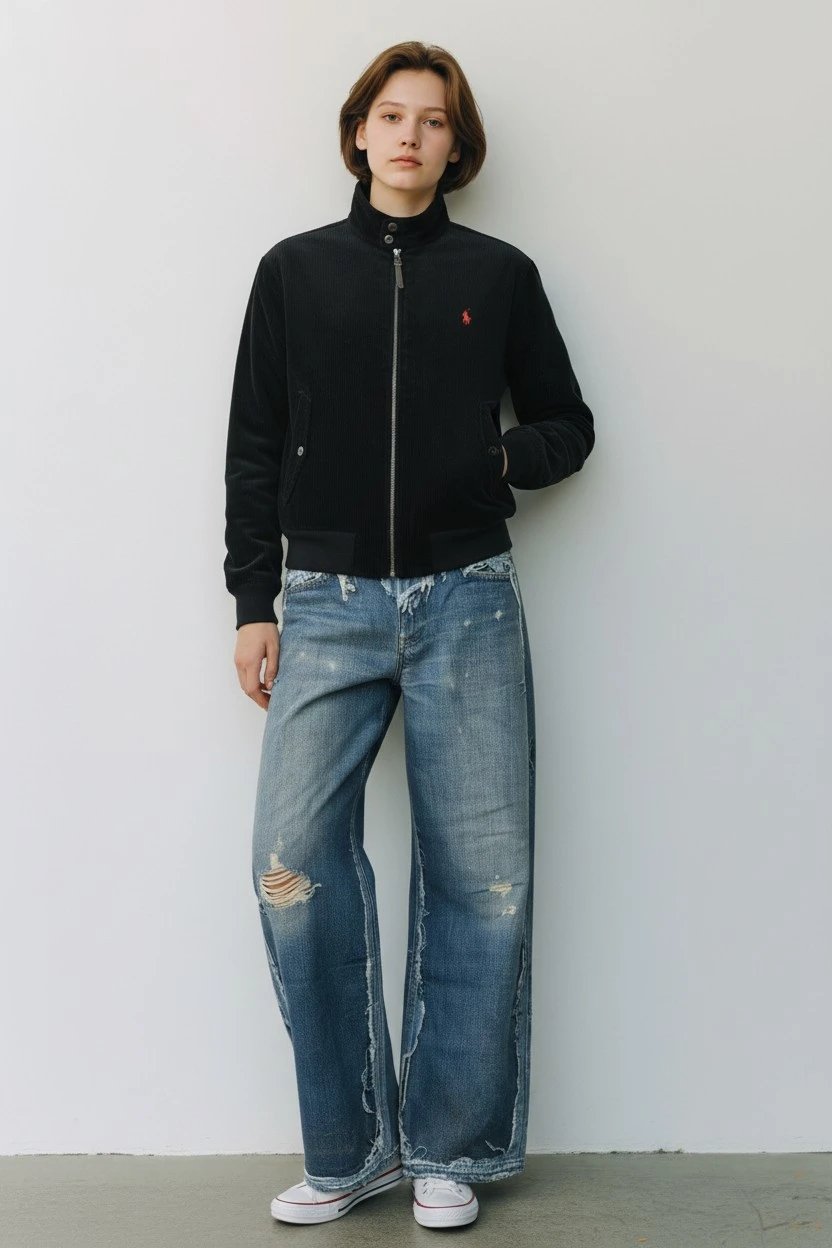 OOTD时尚夹克和牛仔裤 — W2CFinds curated find