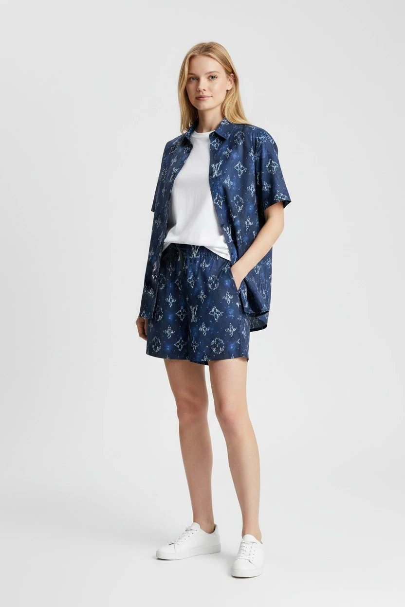 OOTD 时尚衬衫短裤套装 — W2CFinds curated find