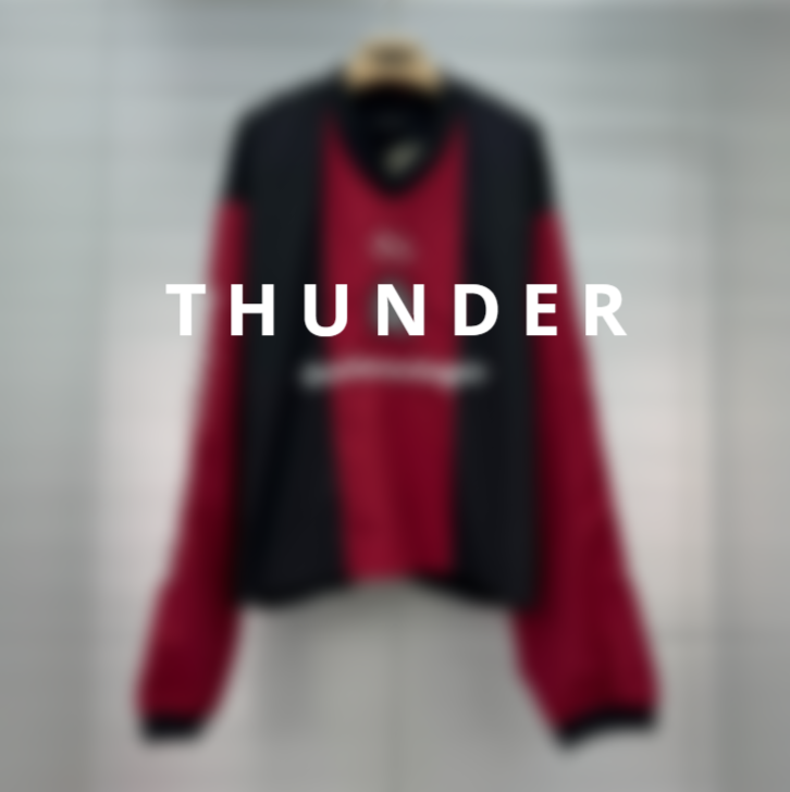 V-Neck Loose-Fit Long-Sleeve T-Shirt