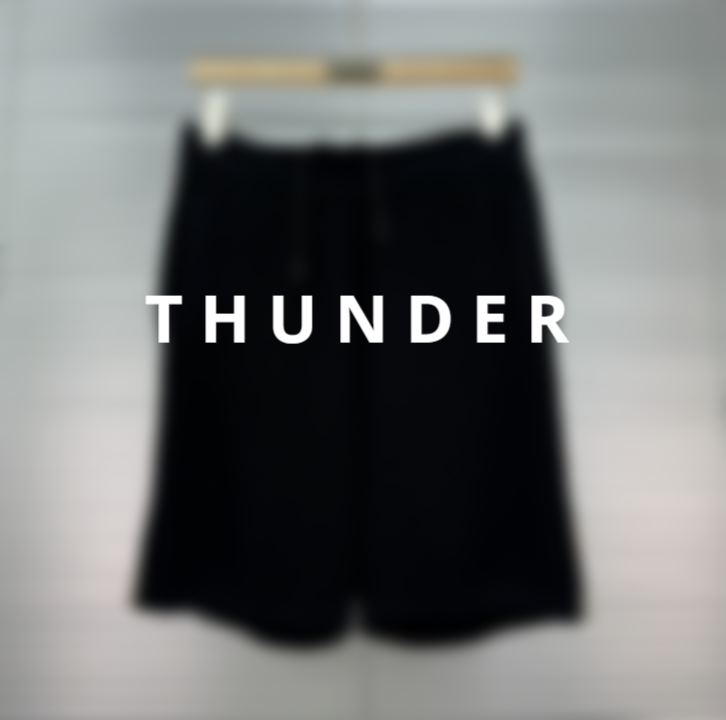 Side plaid decorative woolen shorts