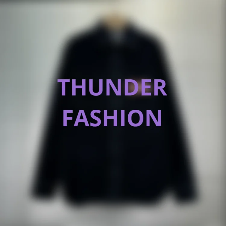 Flocked Long Sleeve Shirt Jacket
