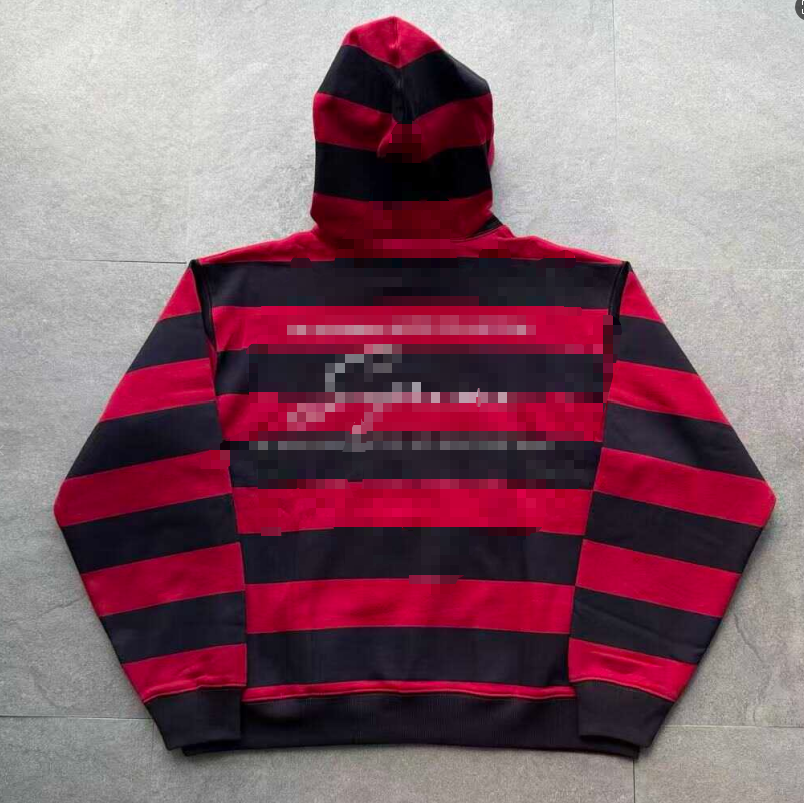 SP Red Striped Sweatshirt
