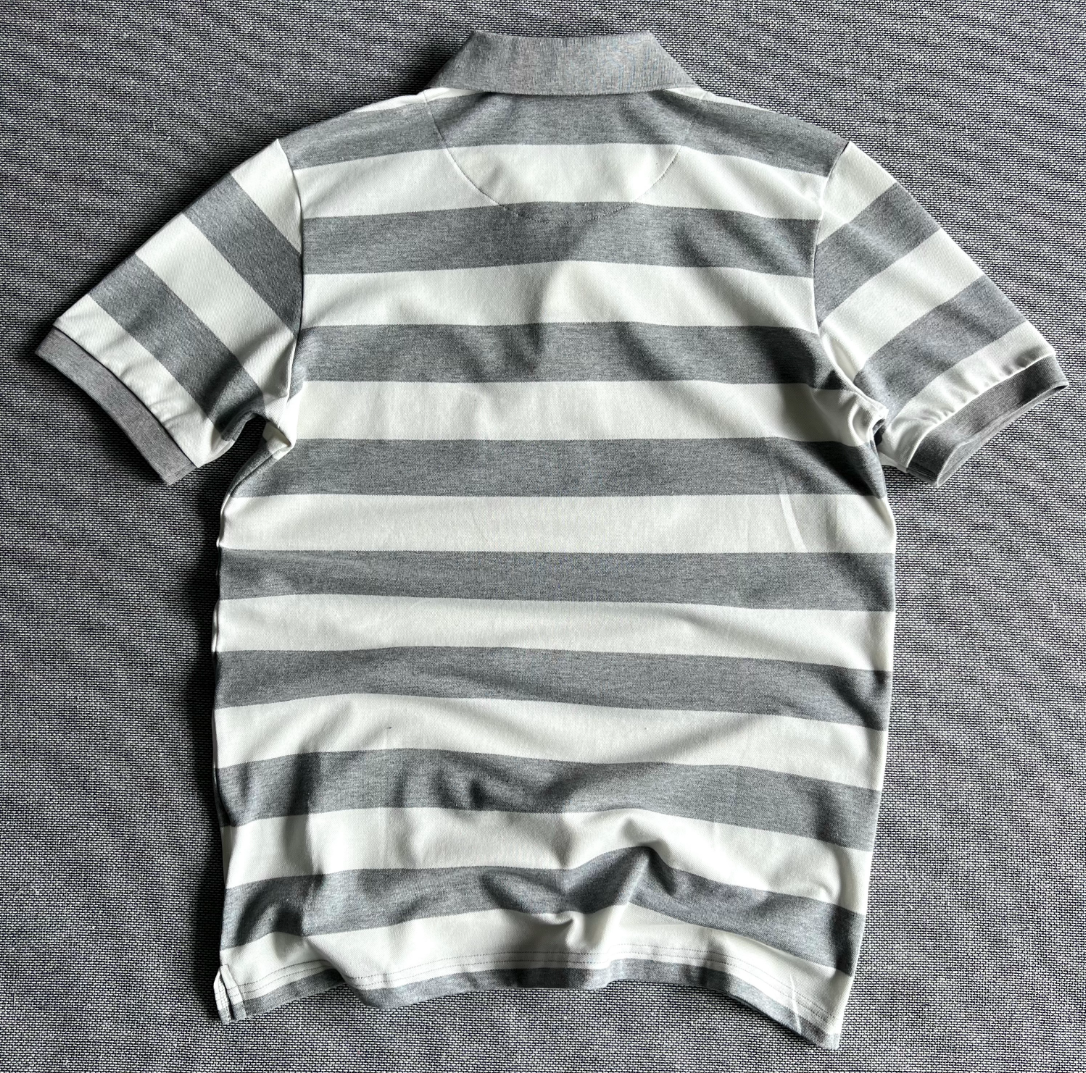 BP Shirt Striped Grey White