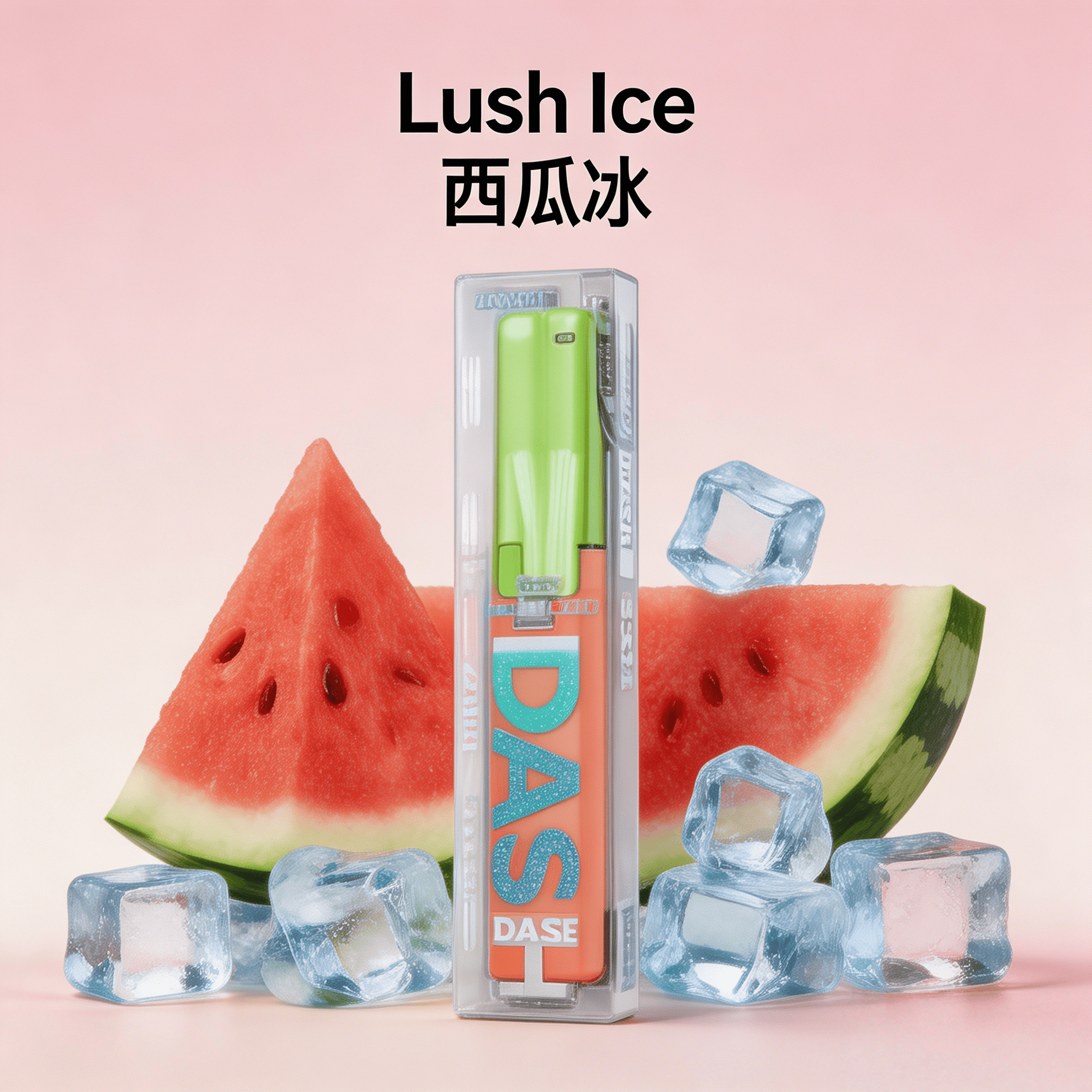 DASE Lush Ice Watermelon Ice Disposable Vape whatsapp:+44 7784 284502 - 1