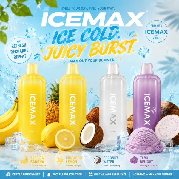 ICEMAX Watermelon Ice Disposable Vape - 2