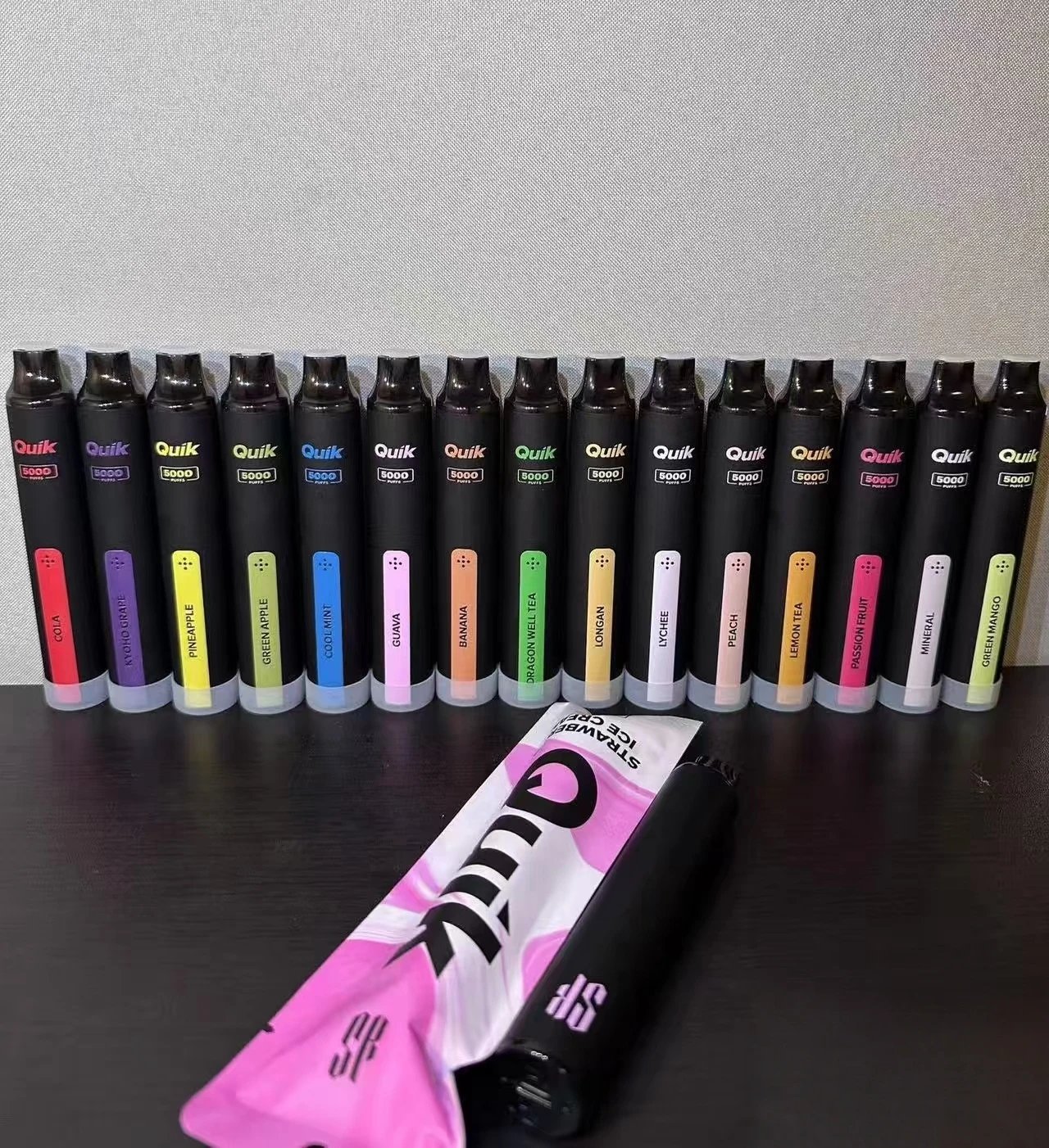Quik Dragon Well Tea Watermelon Disposable Vape - 5