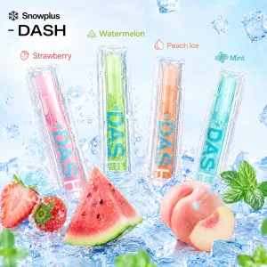 Snowplus DASH Strawberry Watermelon Peach Ice Mint Disposable Vape Pens