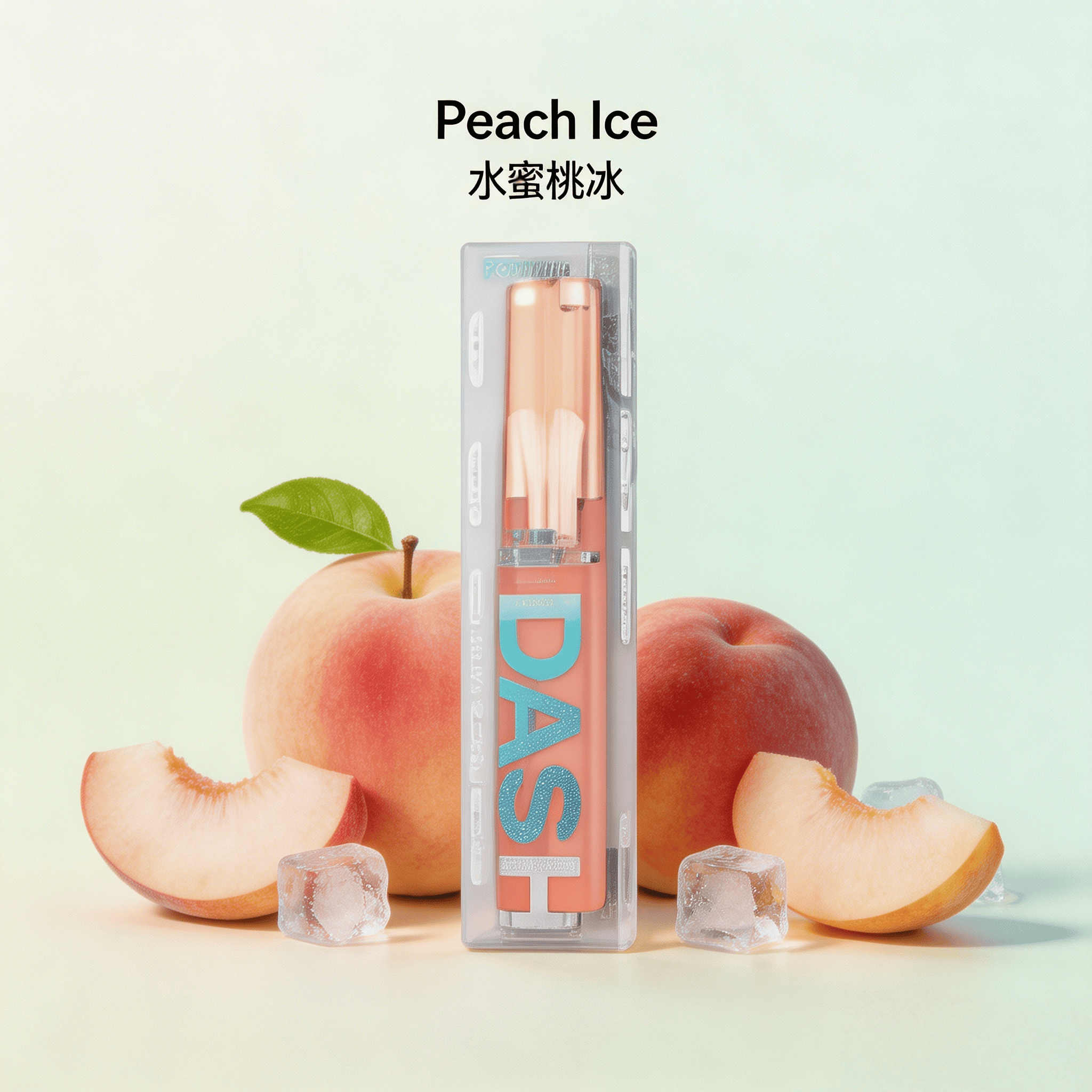 DASH Peach Ice Lip Gloss