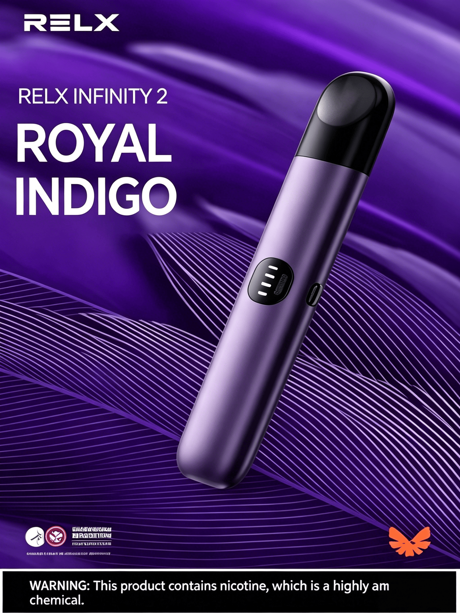 RELX Infinity 2 Royal Indigo Vape Device