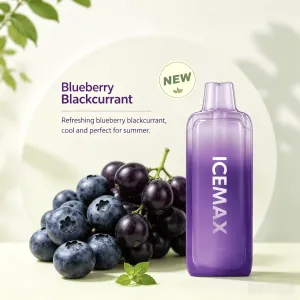 ICEMAX Blueberry Blackcurrant Disposable Vape
