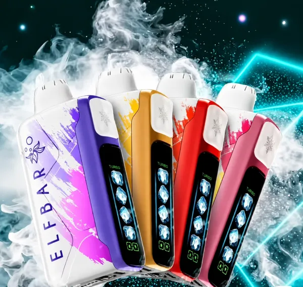 ELFBAR Ice King Strawberry Watermelon Vape Device - 3