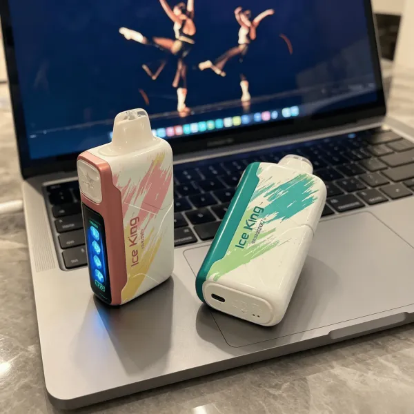 ELFBAR Ice King Strawberry Watermelon Vape Device - 6