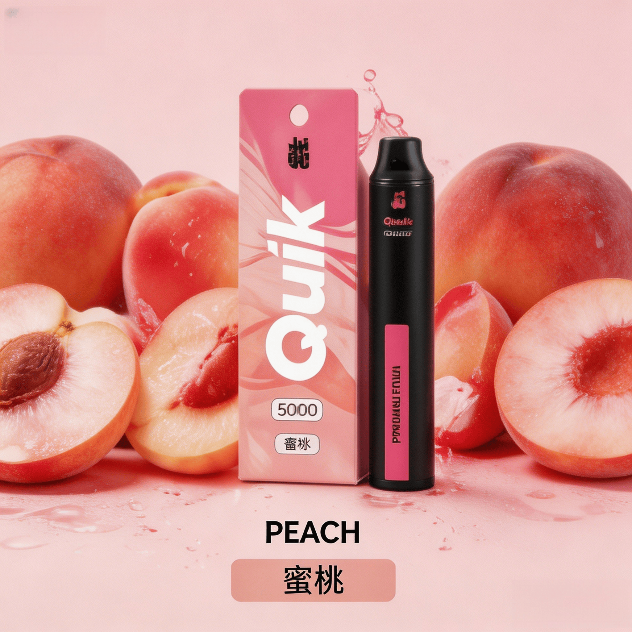 Quik Peach 5000 Disposable Vape