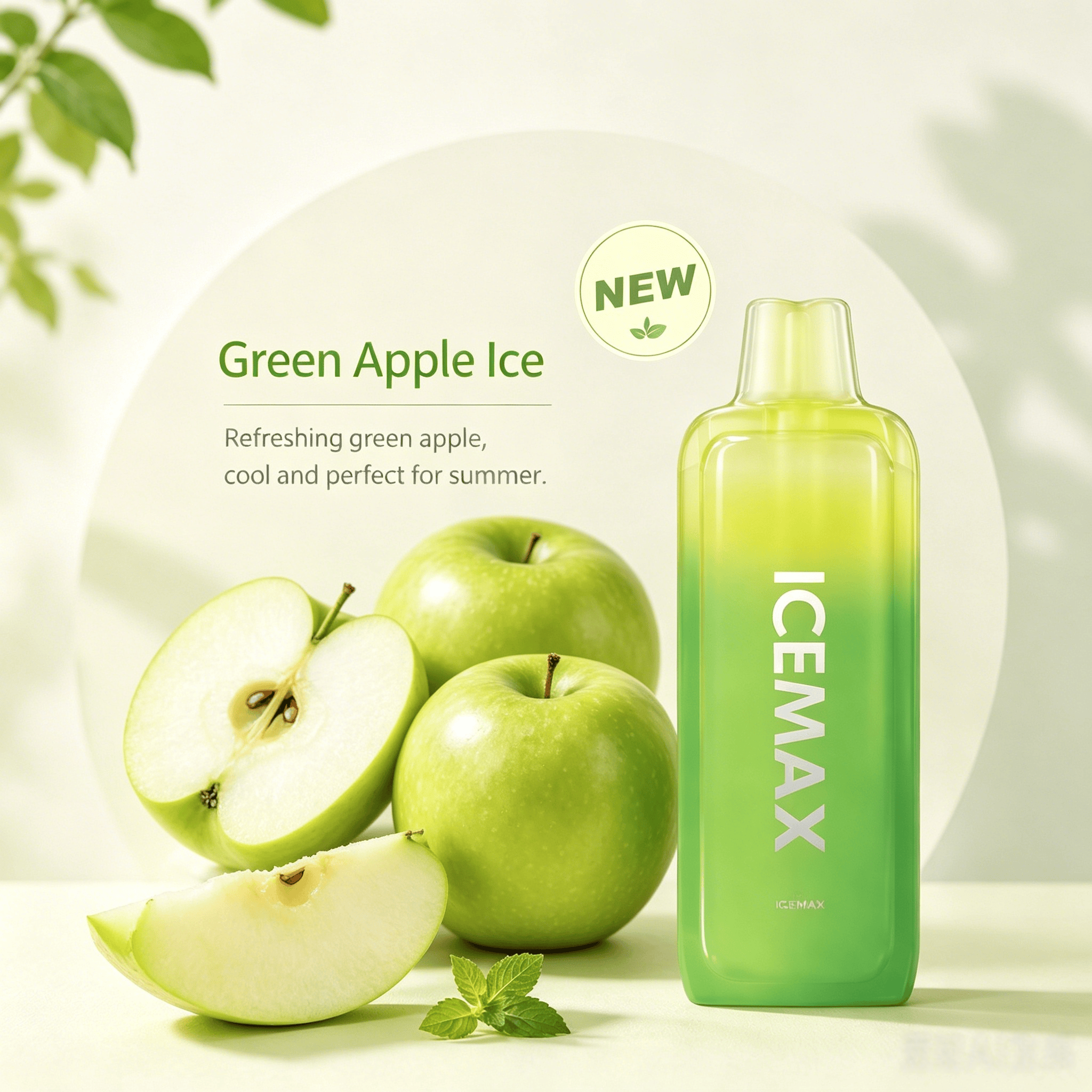ICEMAX Green Apple Ice Disposable Vape