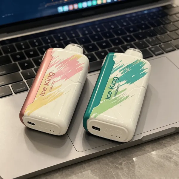 ELFBAR Ice King Strawberry Watermelon Vape Device - 8